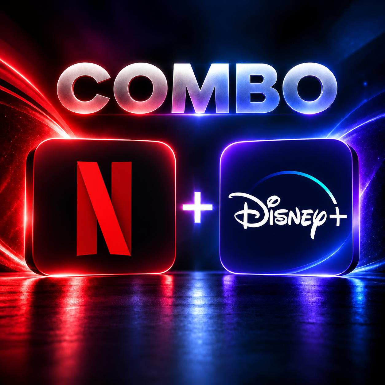 Netflix y Disney +